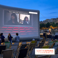 Le Cinéma en plein air des Vedettes de Paris, sur les quais