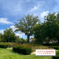 Le square Séverine, grand espace vert du 20e arrondissement