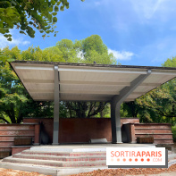 Le square Séverine, grand espace vert du 20e arrondissement