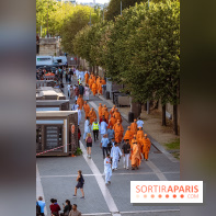 Défilé flottant sur la Seine : le Jal Yatra à Paris, les photos