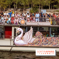 Défilé flottant sur la Seine : le Jal Yatra à Paris, les photos