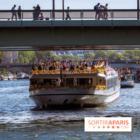 Défilé flottant sur la Seine : le Jal Yatra à Paris, les photos