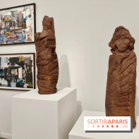 Exposition Simone Fattal au MAM Paris : mythes, exil et villes englouties