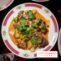 Le Poisson Volant - Poulet braisé au vin jaune