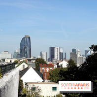 Terrasse du Fécheray à Suresnes - visuel vue Paris et La Défense