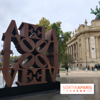 Art Basel 2026 : Robert Indiana installe un Love Wall sur la place Clémenceau à Paris