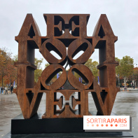 Art Basel 2026 : Robert Indiana installe un Love Wall sur la place Clémenceau à Paris