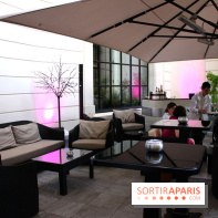 La terrasse d'été du Shangri-La, le bar éphémère Bollinger