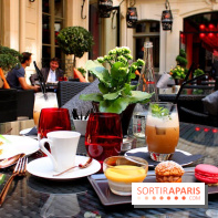 La terrasse du Buddha Bar Hotel Paris