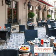 La terrasse du Buddha Bar Hotel Paris