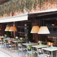 Ma Cocotte by Starck, la terrasse