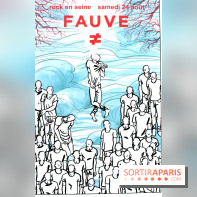 Rock en Seine 2013 : Affiche Fauve