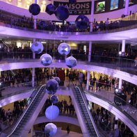 Inauguration du Centre Commercial Beaugrenelle à Paris