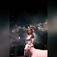 Brigitte sur le Parvis de l'Hôtel de Ville pour le Festival Fnac Live 2011 