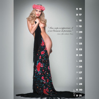 Calendrier Clara Morgane 2014
