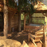 Les cabanes dans les arbres du Moulin