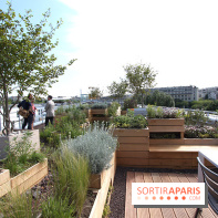 Molitor : terrasse rooftop, jardins