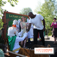 Inauguration officielle de la Forêt d'Idefix avec Teddy Riner
