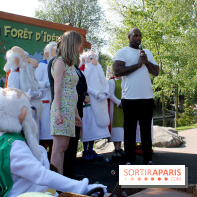 Inauguration officielle de la Forêt d'Idefix avec Teddy Riner