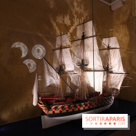 La Chine à Versailles : maquette du navire "le Comte de Provence"