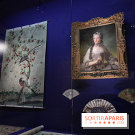 La Chine à Versailles : eventails de soie