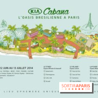 La péniche Kia Cabana : regarder la coupe du monde sur les Quais de Seine !