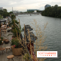 La Passerelle : vue du bateau