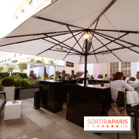 La terrasse d'été du Shangri-La Paris by Belvedere