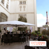La terrasse d'été du Shangri-La Paris by Belvedere