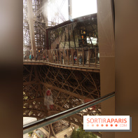 Le premier étage de la Tour Eiffel rénové