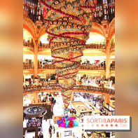 Lancement des illuminations et des vitrines 2014 des Galeries Lafayette