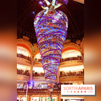 Lancement des illuminations et des vitrines 2014 des Galeries Lafayette