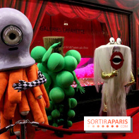 Lancement des illuminations et des vitrines 2014 des Galeries Lafayette