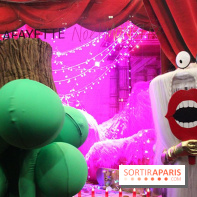 Lancement des illuminations et des vitrines 2014 des Galeries Lafayette