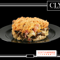 Un macaroni & cheese : bacon - champignons by Clyde