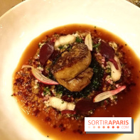 Le foie gras poelé aux Etangs de Corot