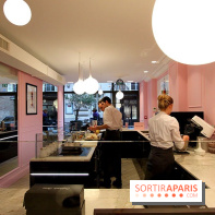 Profiteroles Chérie, le salon de dégustation