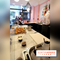 Profiteroles Chérie, le salon de dégustation