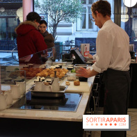 Profiteroles Chérie, le salon de dégustation