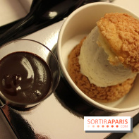 Profiteroles Chérie, Ma Chérie vanille