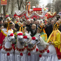 Défilé du Nouvel an Chinois 2015 dans le 13e arrondissement de Paris