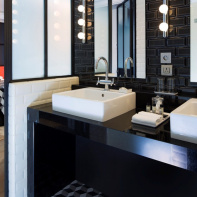 Le Terrass’’ Hôtel, version 2015 / Salle de bains supérieure