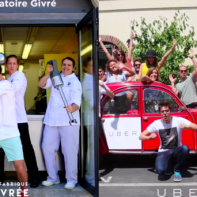 Glace gratuite by Uber et La Fabrique Glacée