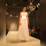 Salon du Mariage couture, Mariage au Salon 2012, robe Christophe-Alexandre Docquin
