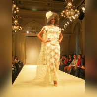 Salon du Mariage couture, Mariage au Salon 2012, robe DIAMANT BLANC Couture