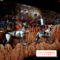 Les vitrines de Noël des Galeries Lafayettes 2015
