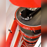 Les Citroën présidentielles au C_42 des Champs Elysées