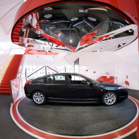 Les Citroën présidentielles au C_42 des Champs Elysées