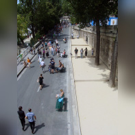 Paris plage, sur les bords de Seine