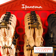 Tongs au stand Ipanema - Afterwork des Galeries Lafayette pour le Summer Break